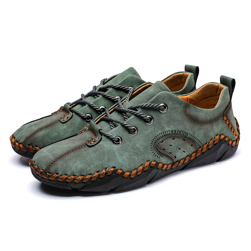 Cesare Rivelli Leather Sneakers