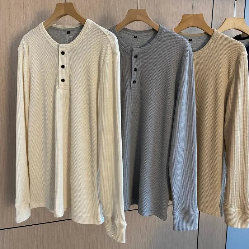 Vinthentic Signature Waffle Long Sleeve Shirt