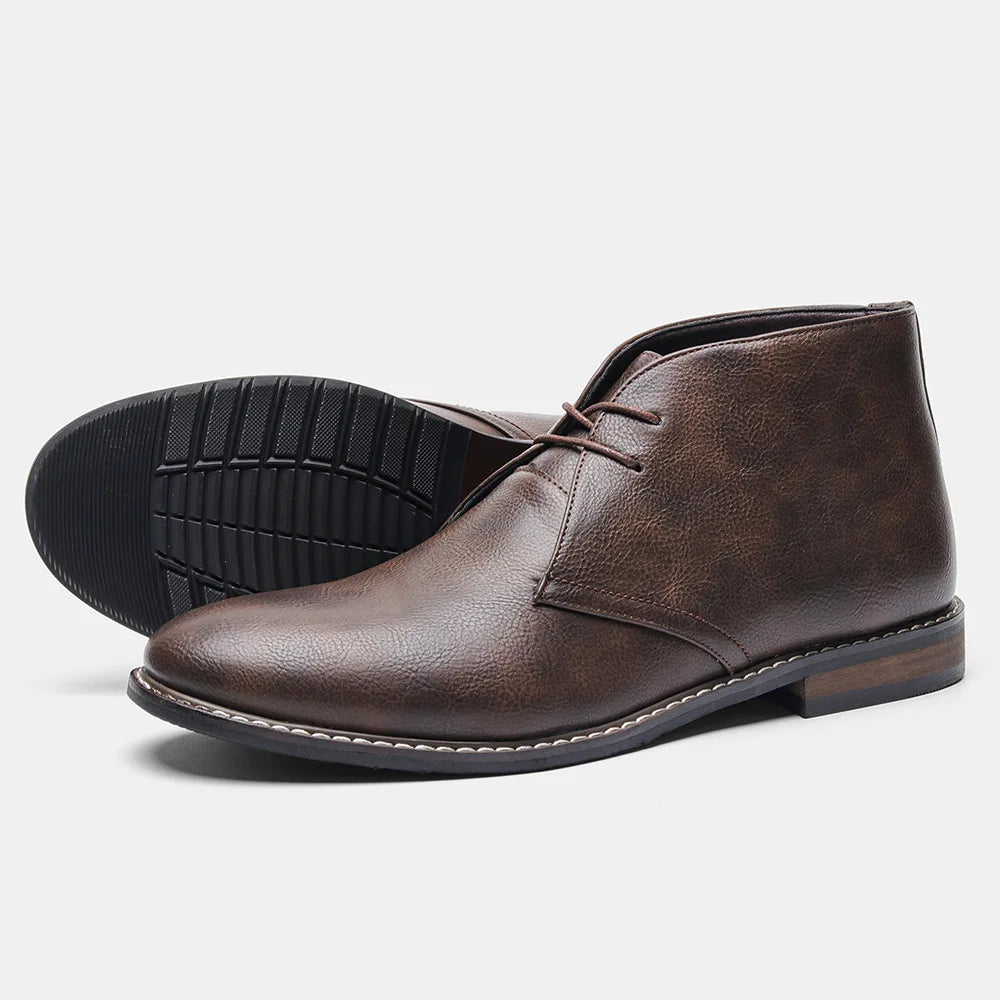 Jean-Marc Tassinelli Classic Leather Chukka Boots