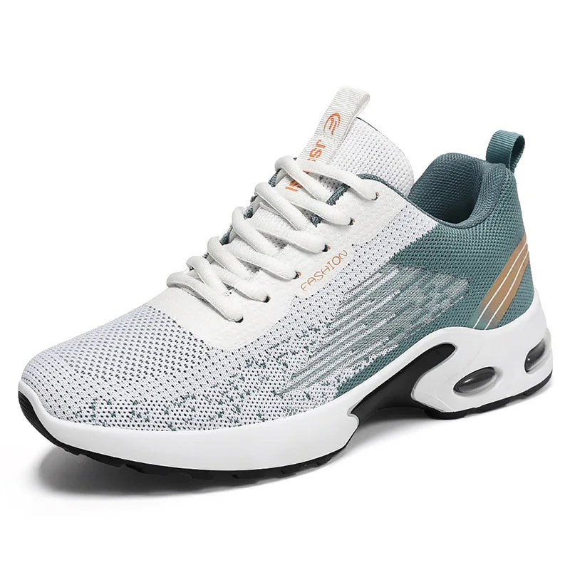 Corrado Bellari Men’s Air-Cushion Mesh Sneakers
