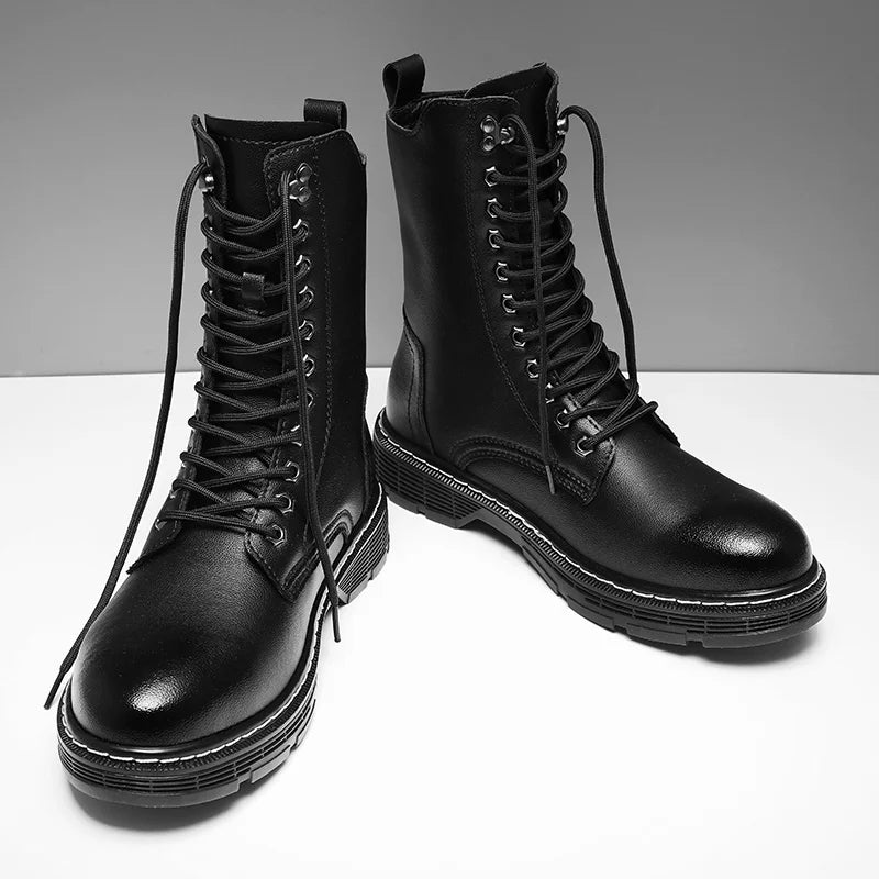 Edmund Blair Full grain Leather Boots