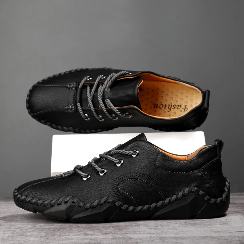 Cesare Rivelli Leather Sneakers