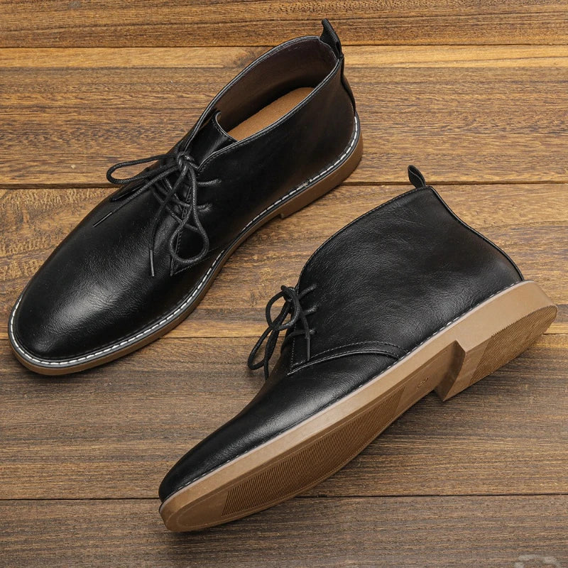 Jean-Marc Tassinelli Classic Leather Chukka Boots