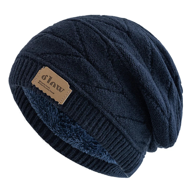 Vinthentic Unisex Slouch Knitted Beanie Hats