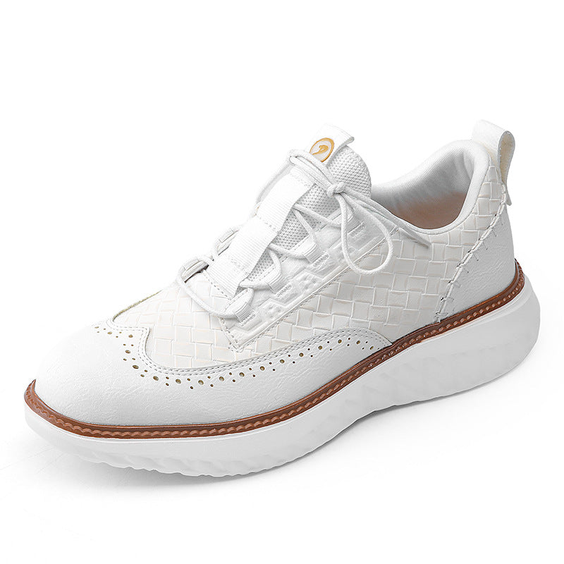 Breathable Casual Sneakers With Cushioned Outsole