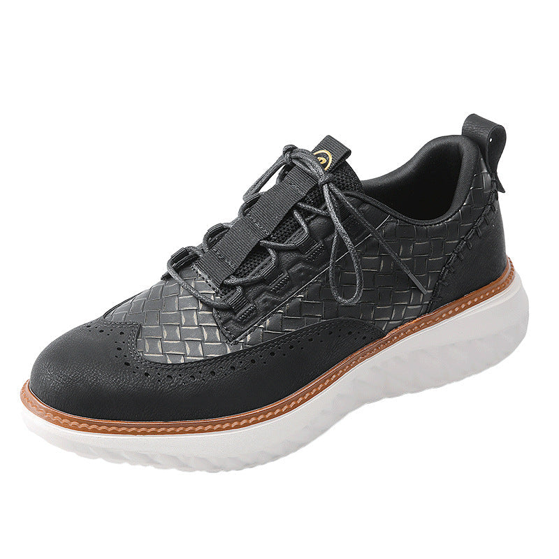 Breathable Casual Sneakers With Cushioned Outsole