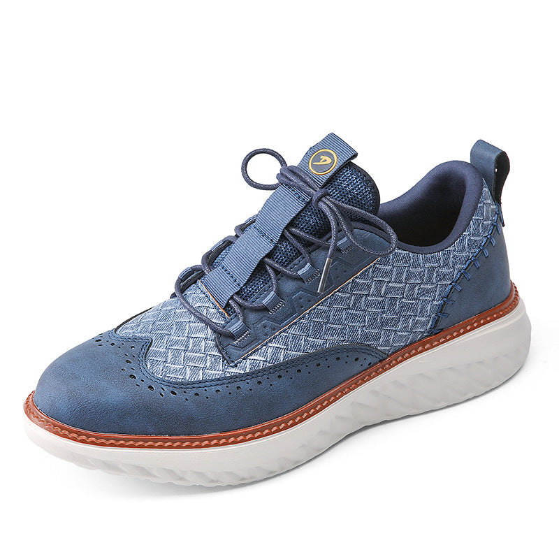 Breathable Casual Sneakers With Cushioned Outsole