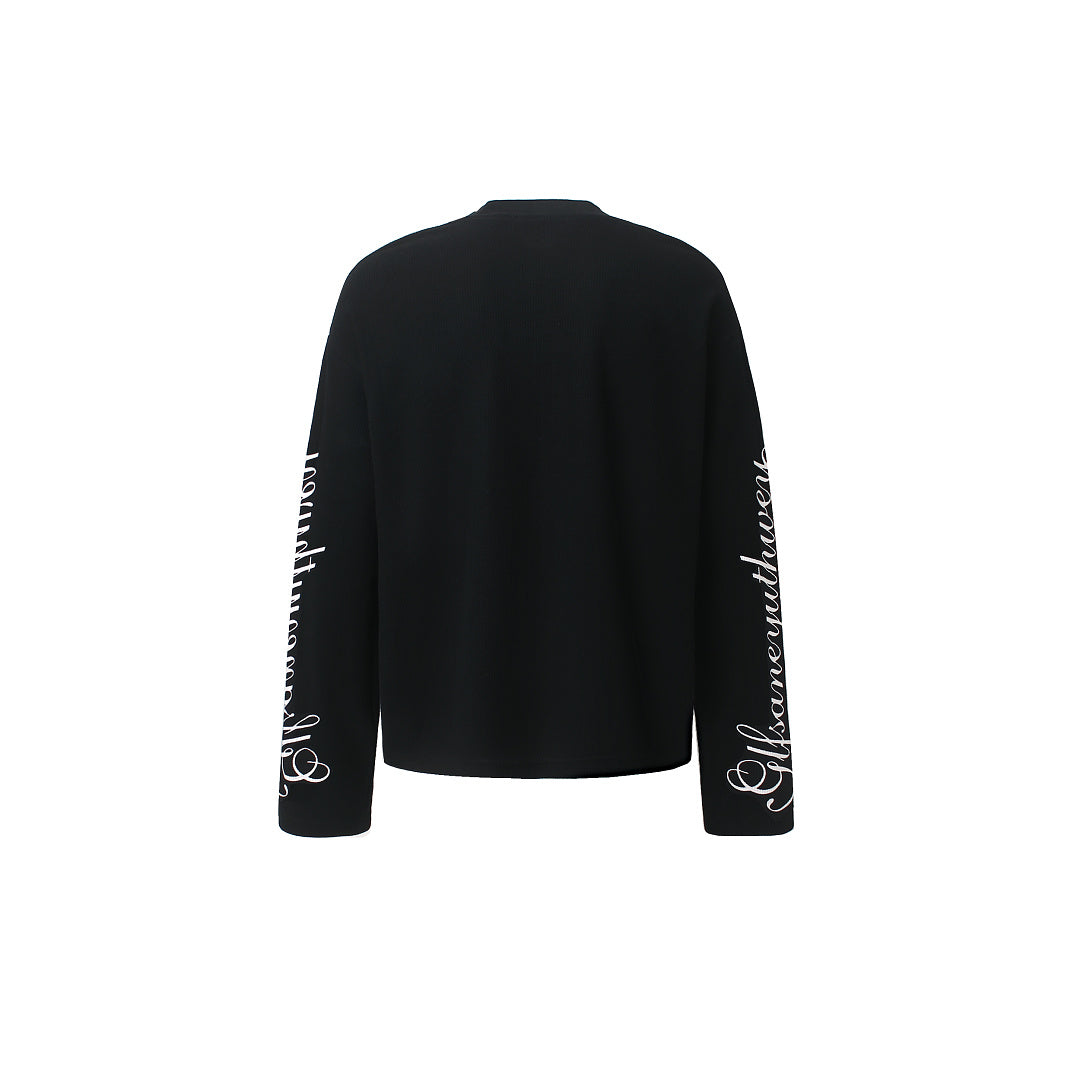 Casual leopard print sweatshirt with a comfortable long sleeve design