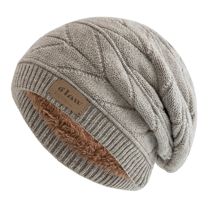 Vinthentic Unisex Slouch Knitted Beanie Hats