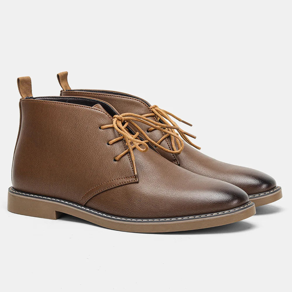 Jean-Marc Tassinelli Classic Leather Chukka Boots