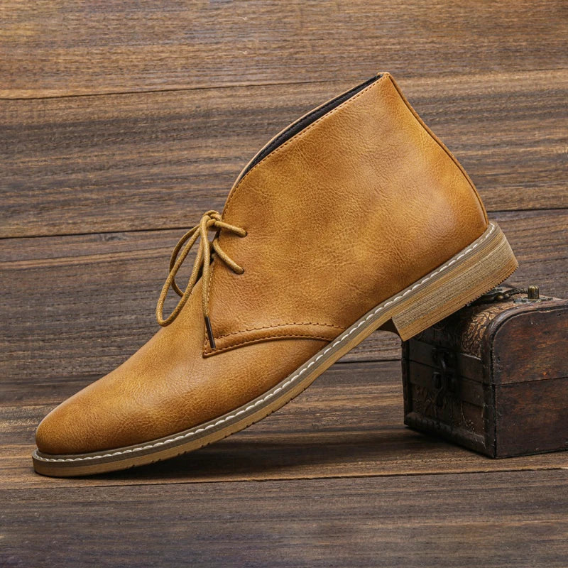 Jean-Marc Tassinelli Classic Leather Chukka Boots