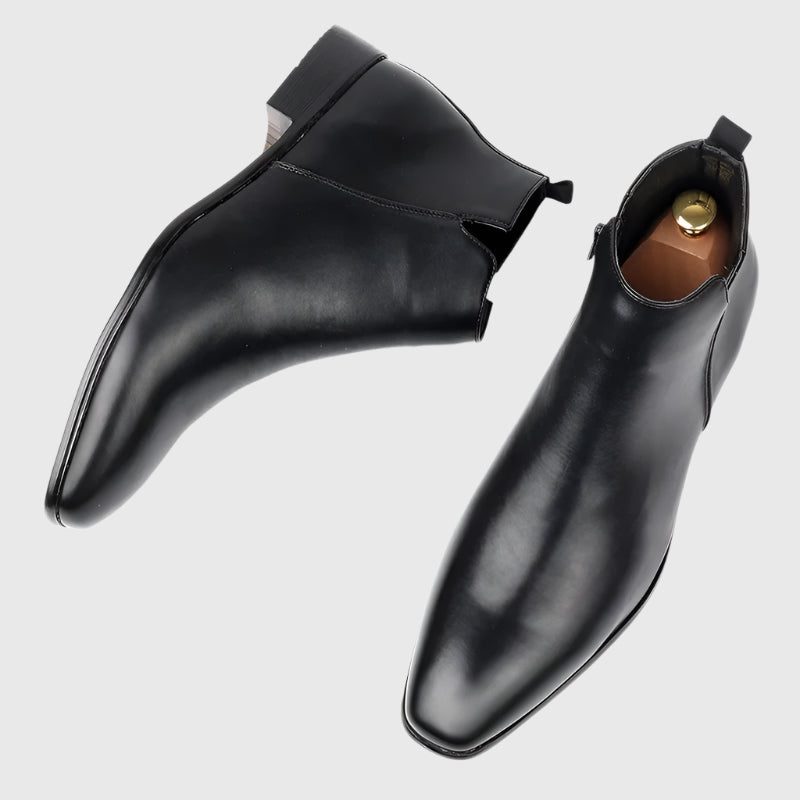 Henri Matisseux Leather Chelsea Boots