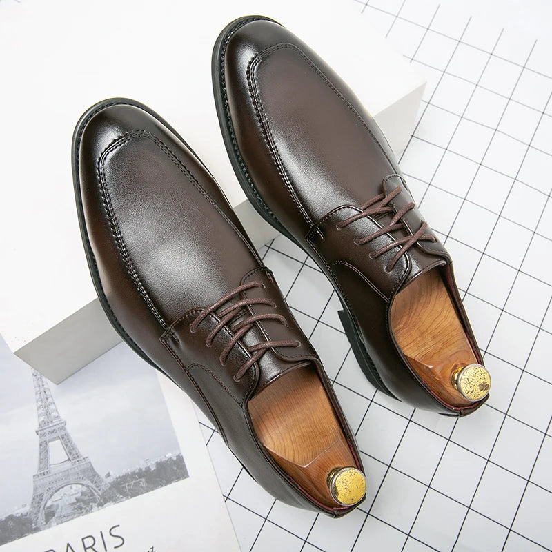 Blaise Marinelli Classic Leather Oxford Dress Shoes
