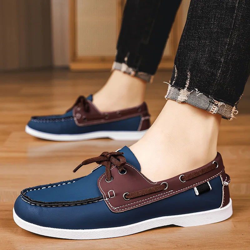 Jules Marchesani Leather Moccasins – Casual Slip-On Loafers