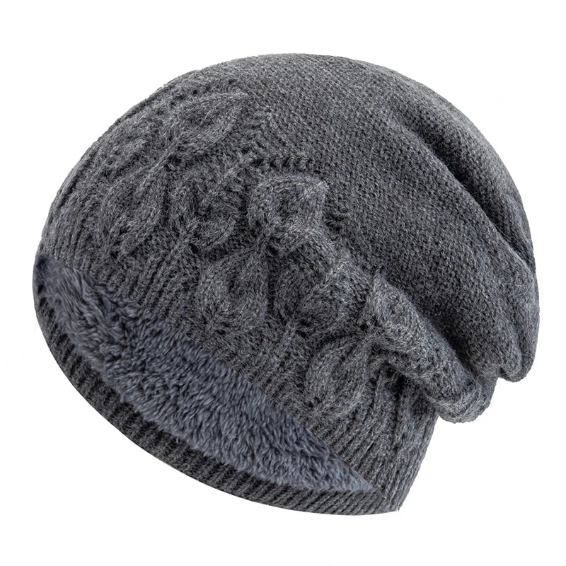 Vinthentic Unisex Embroidered Knitted Beanie