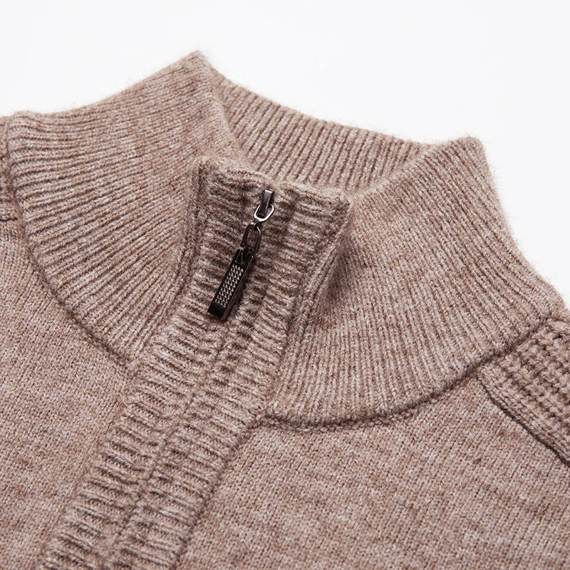 Filippo Lippi Cashmere Zipper-collar Sweater