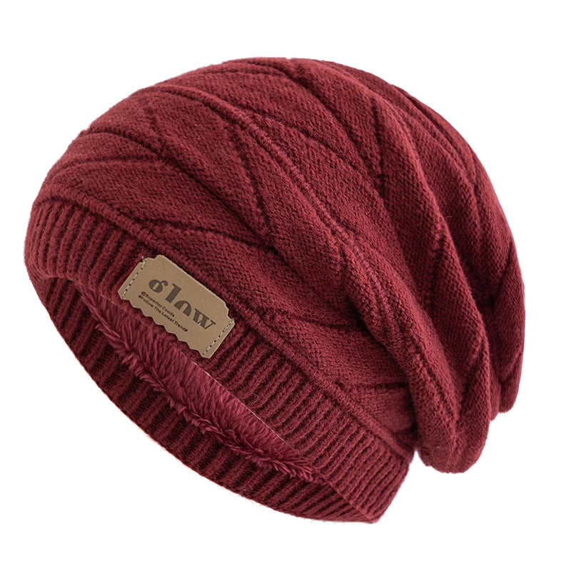 Vinthentic Unisex Slouch Knitted Beanie Hats