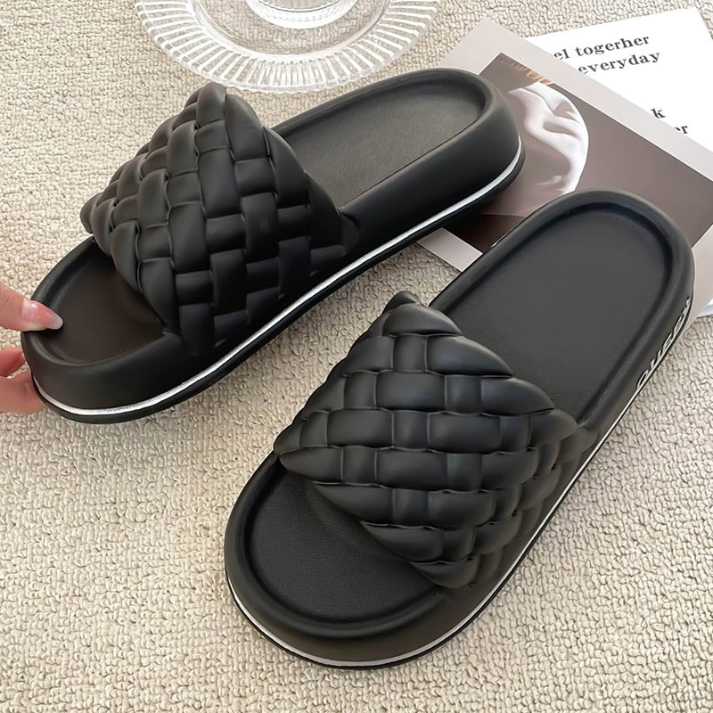 Vinthentic Queey Thick-Sole Slides