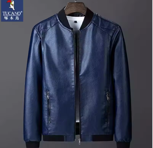 Casual Business Leather Coat