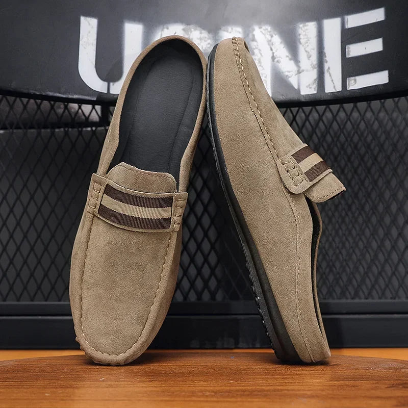 Gaspard Bellucci Suede Slip-On Loafers