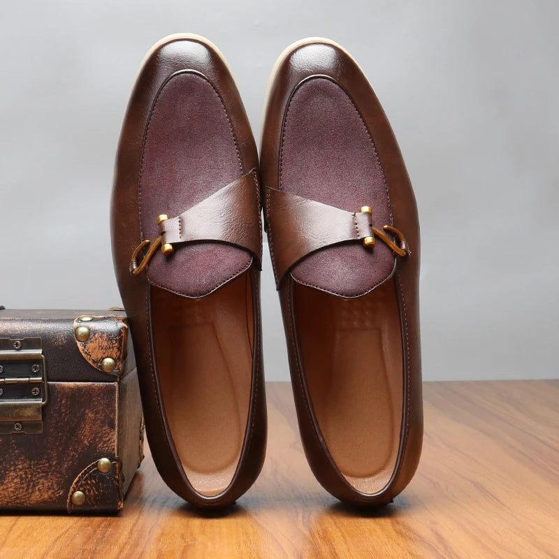 Leonardo Castello Genuine Leather Loafers