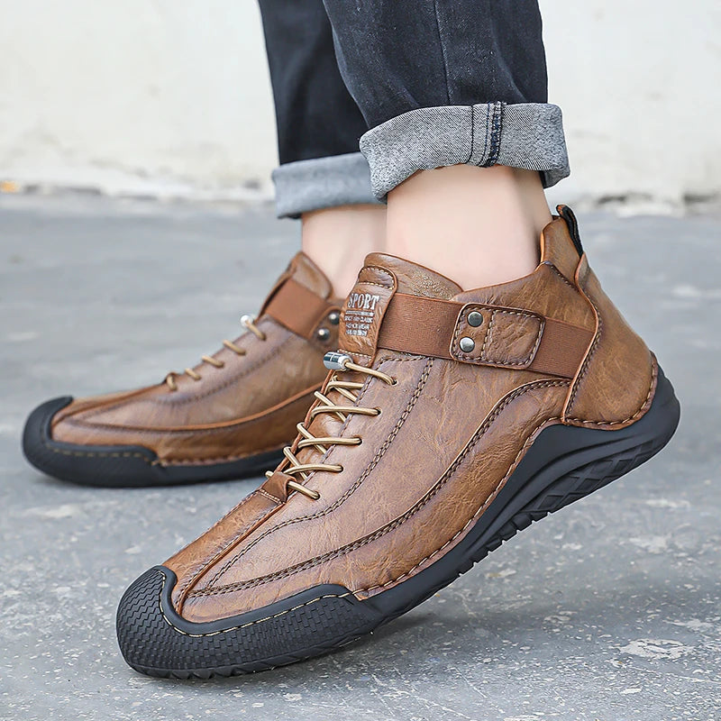 Jacques Bellantoni High-Top Platform Boots Casual Cargo Ankle Sneakers