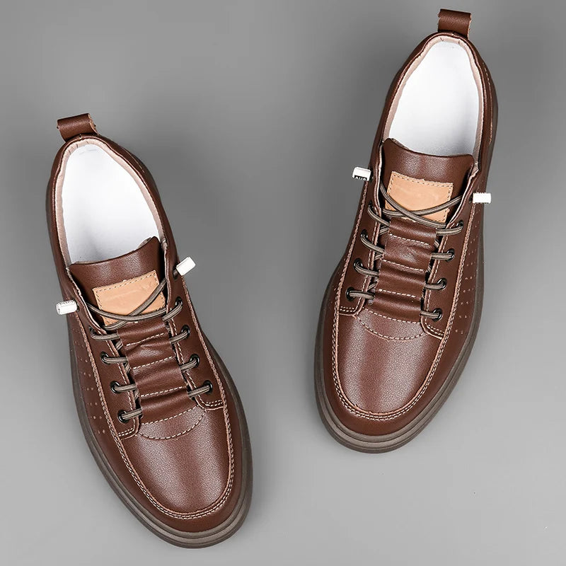 Mario Bardi Leather Sneakers