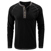 Vinthentic Gentlemen's Henley Collar Shirt