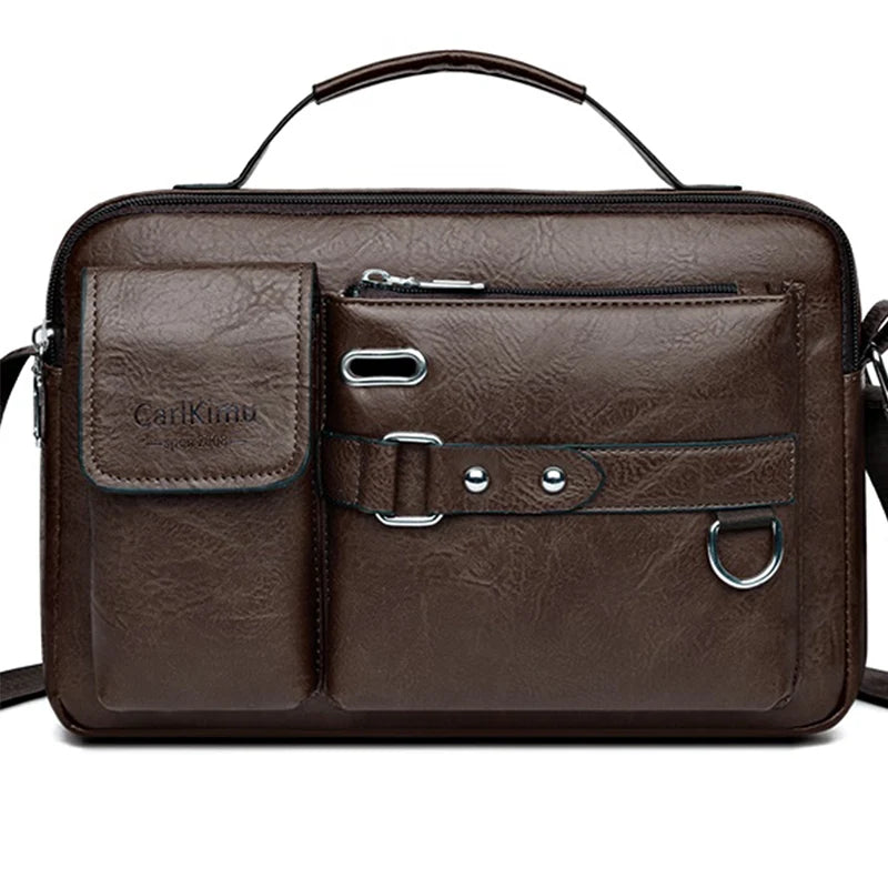 Men's Retro Briefcase Bag Laptop