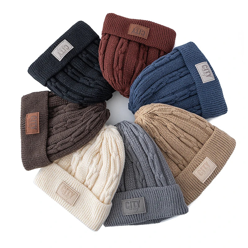 Vinthentic Unisex Knitted Winter Beanie