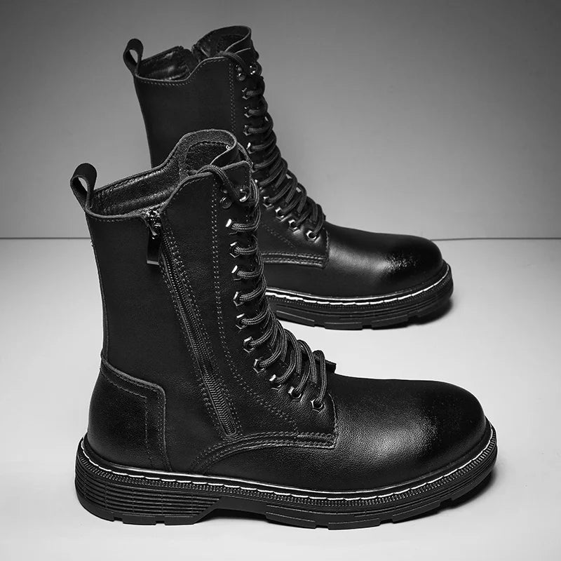 Edmund Blair Full grain Leather Boots