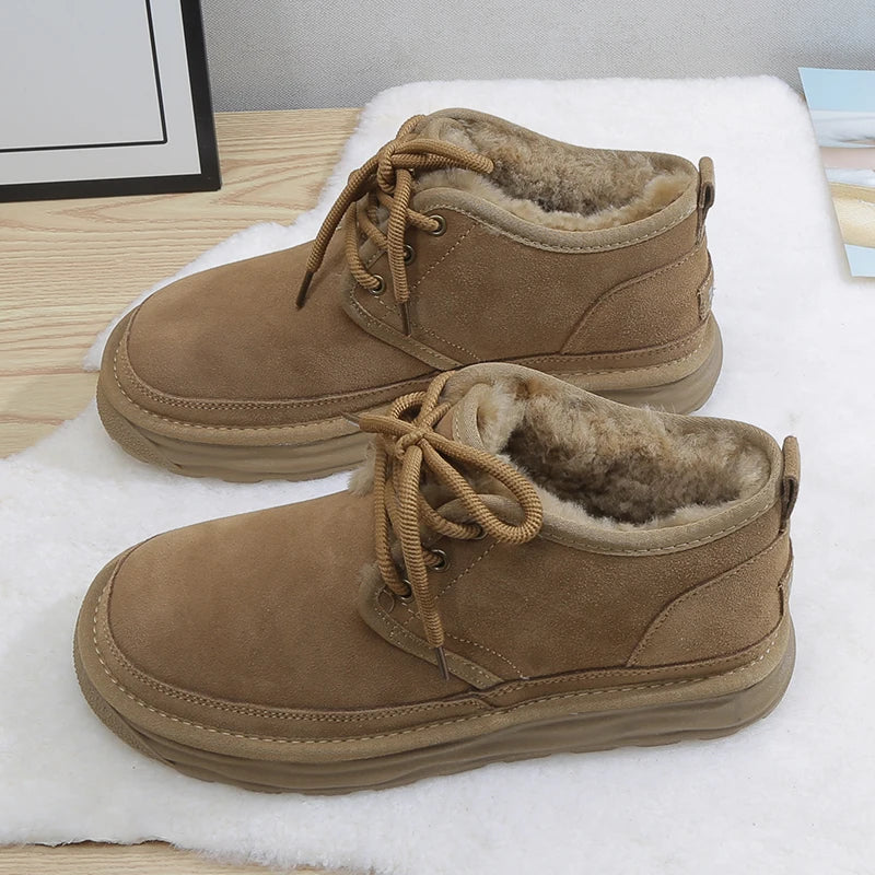 Félix Montarini Suede Ankle Boots for Men