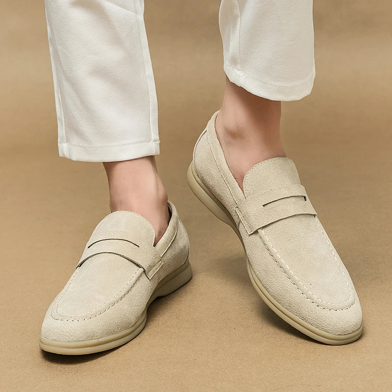 Vinthentic Burri Suede Loafers