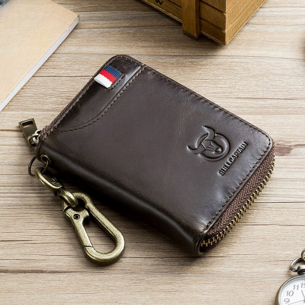 Vinthentic Bullion Genuine Leather Wallet