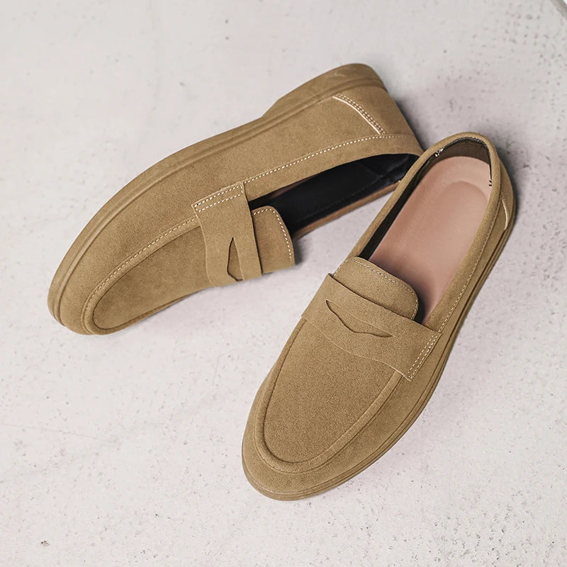 Girolamo Ventresi Slip-On Casual Loafers For Men