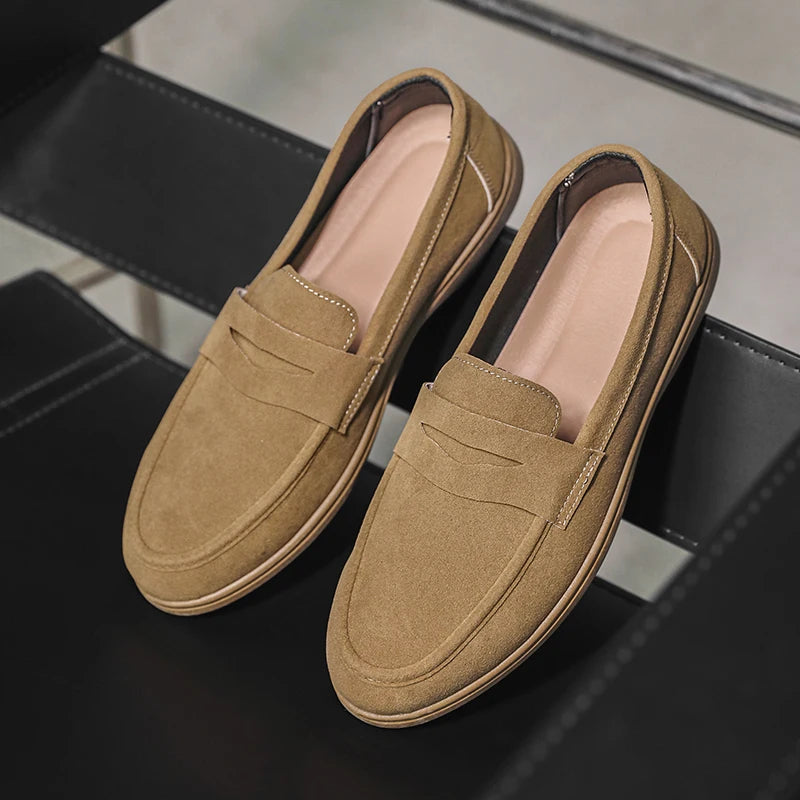 Girolamo Ventresi Slip-On Casual Loafers For Men