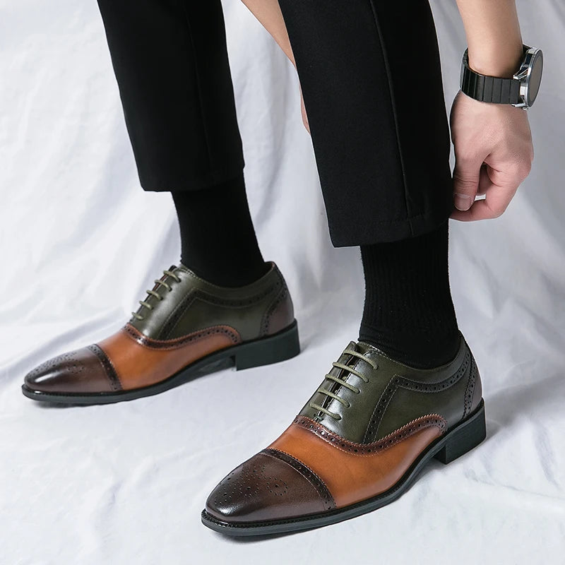 Matteo Caruso Leather Brogues Shoes