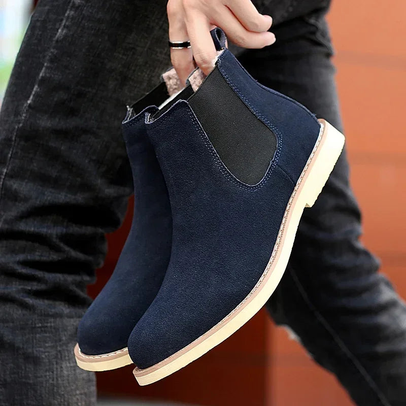 Augustus Bramley Leather Chelsea Boots