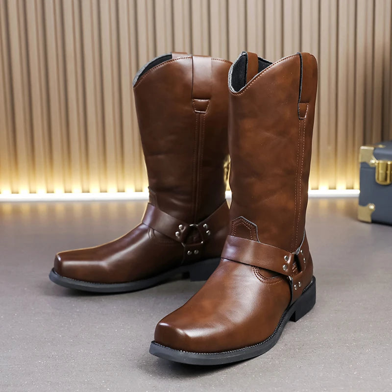 The Frontier Heritage Leather Boots