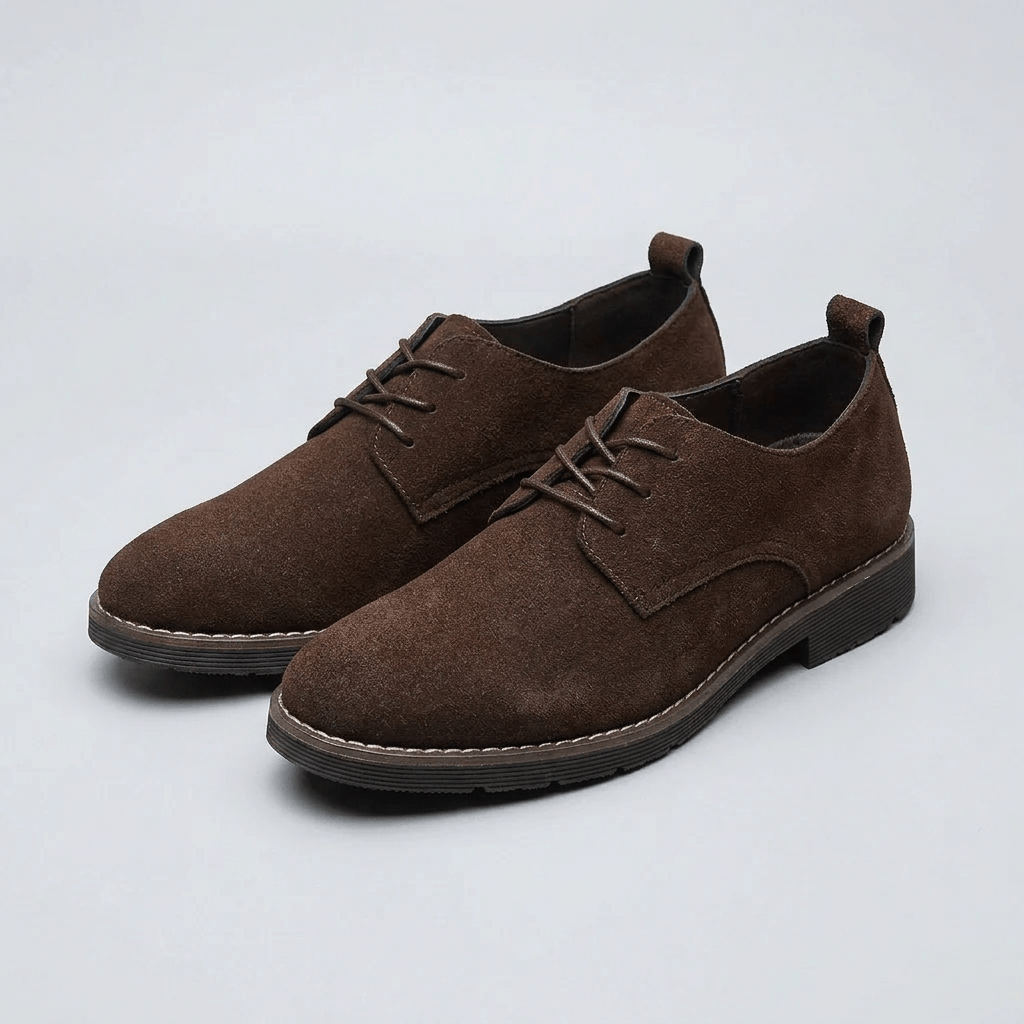 Men's Leather Oxford Dress Shoes