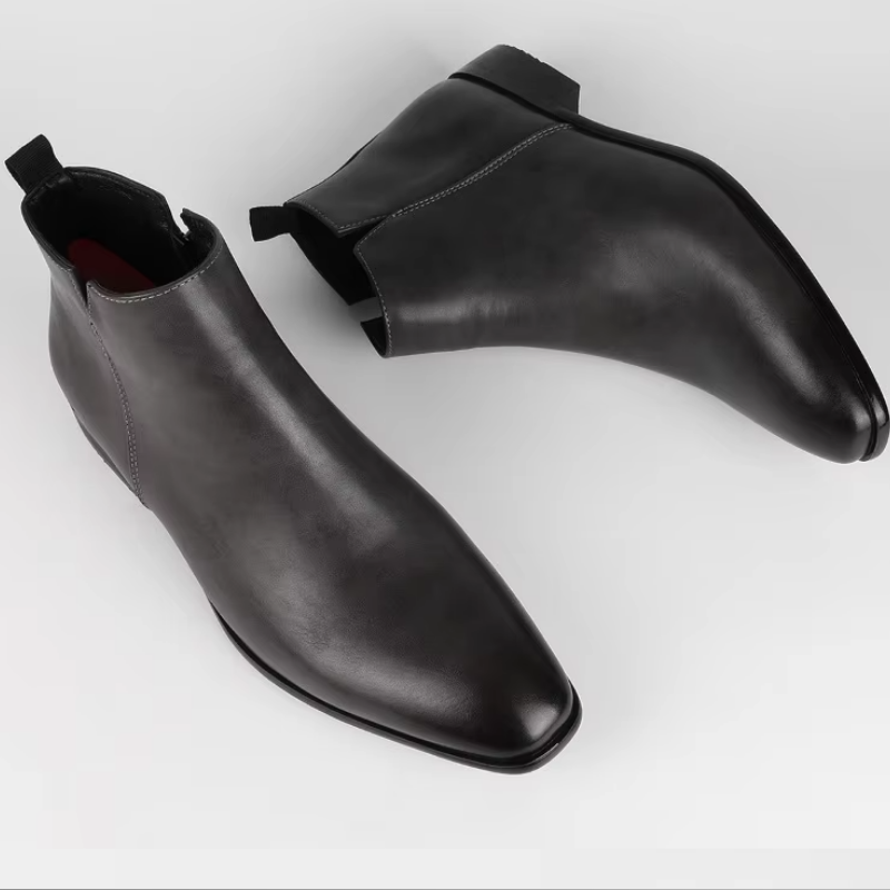 Henri Matisseux Leather Chelsea Boots