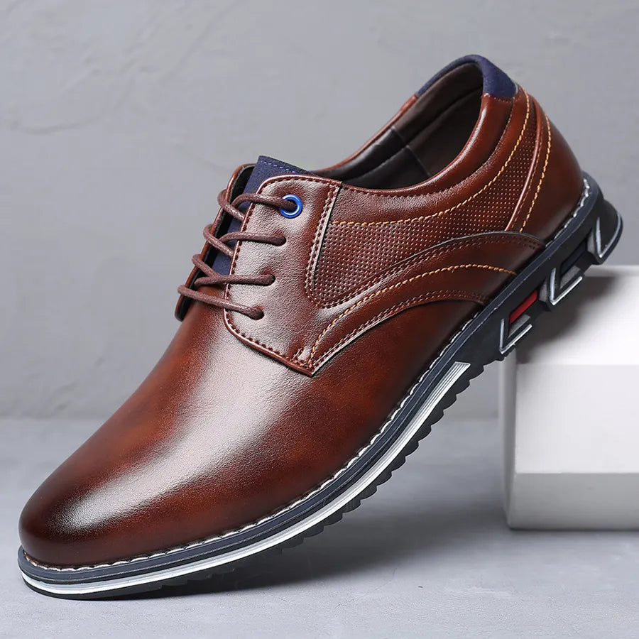 Men's Orthopedic Leather Durable Shoes