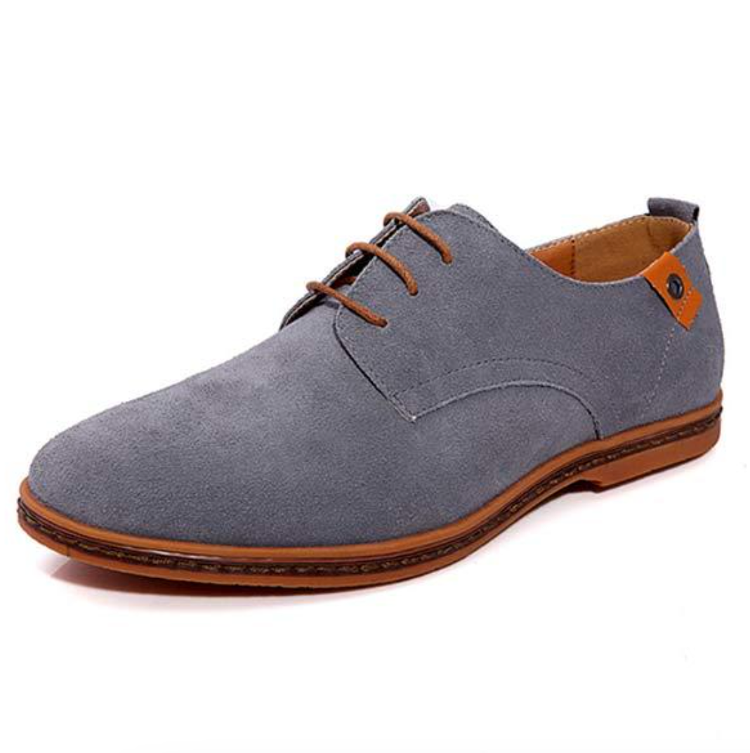 Men's Vegan Leather Suede Shoes Comfortable Formal and Casual