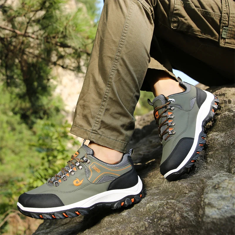 Men's Orthopedic Mesh Walking Shoes Supportive Cushioned Footwear