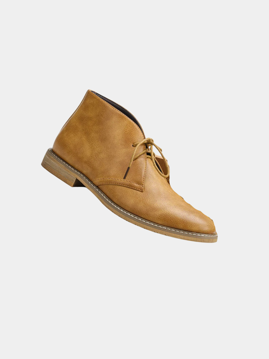 Men's classic casual boots shown from the side