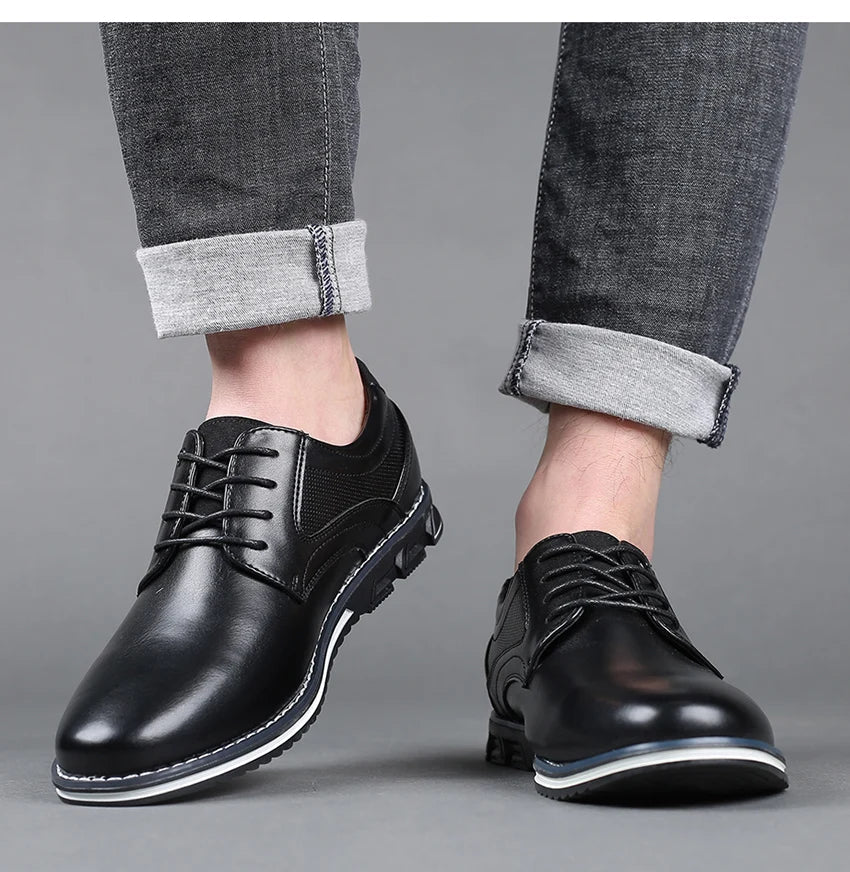 Men's Orthopedic Leather Durable Shoes