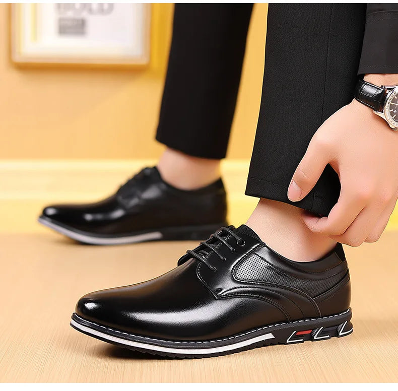 Men's Orthopedic Leather Durable Shoes