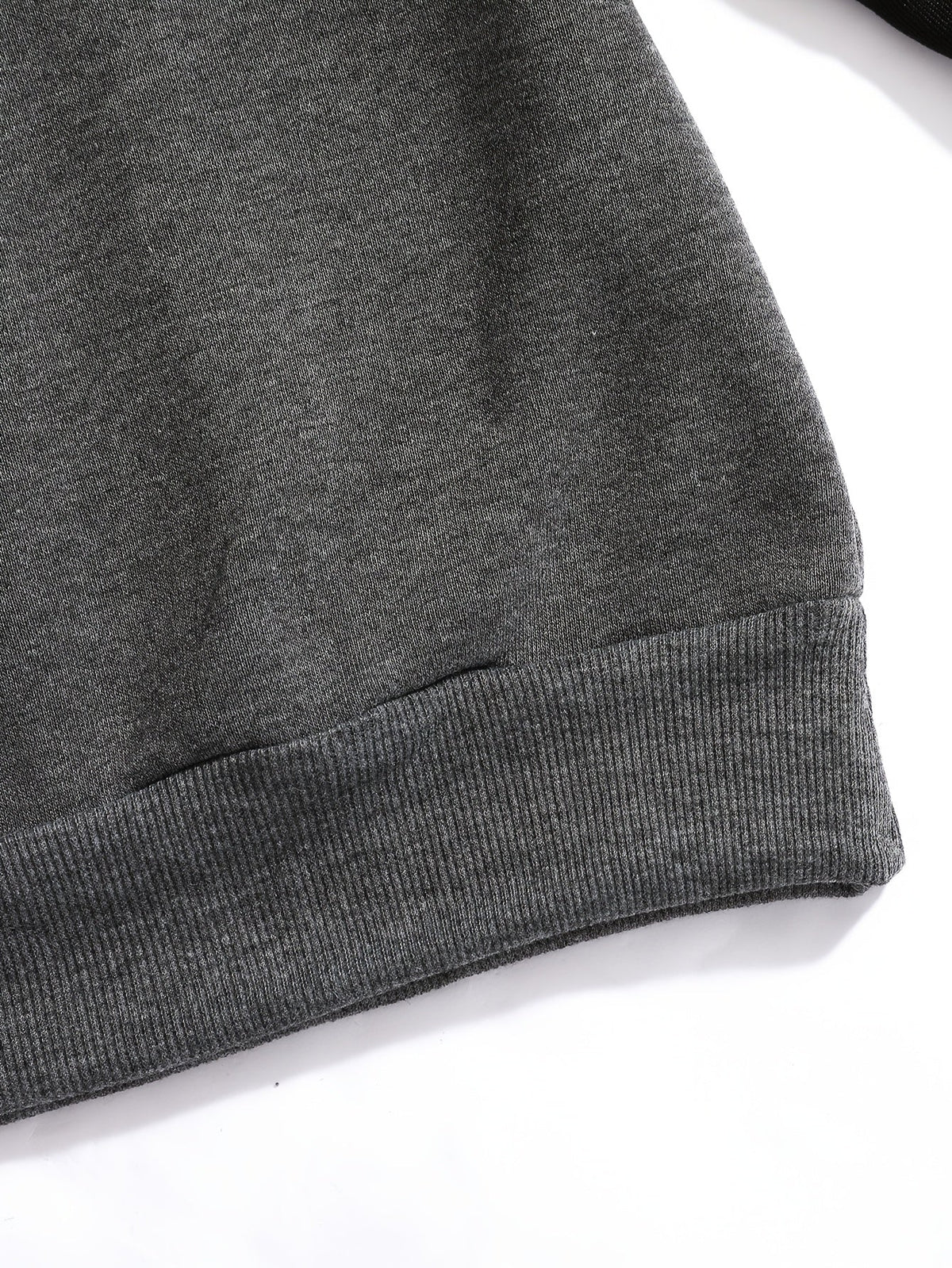 Men's long sleeve sweatshirt styled for an easy weekend outfit