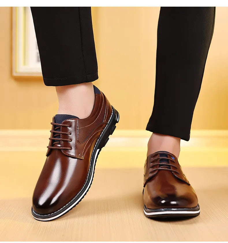Men's Orthopedic Leather Durable Shoes