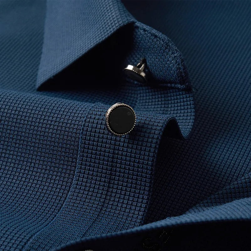 Barcciano Premium Silk Long Sleeve Polo